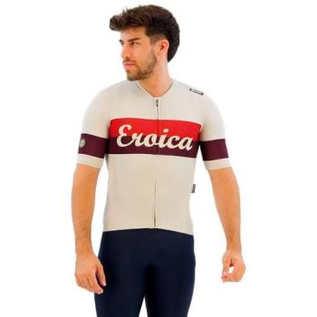 Santini Eroica Quiete Cappuccino Short Sleeve Shirt – Men/Women