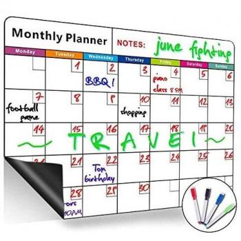 Dry‑Erase Shopping List Slate