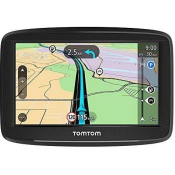 TomTom Start 42 GPS Voiture, Écran de 4 Pouces, Cartes d'Europe Incluses, Alertes Zones de Danger, Fixation Réversible Intégrée