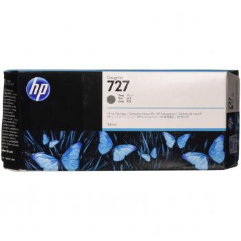 HP DesignJet Tintenpatrone 727, 300 ml, grau, F9J80A