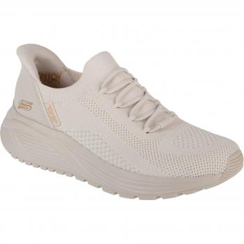 Women’s White Slip‑In Sneakers – Bobs Sparrow Lucky Run 2.0
