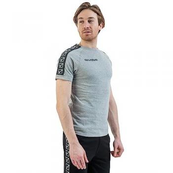 T-shirt Givova a Maniche Corte con Fascia di Cotone