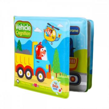 Livro de Banho Veículos Bam-Bam 6 meses ou mais