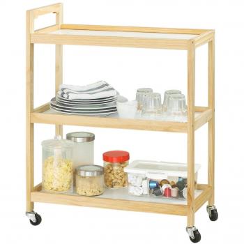 SoBuy FWK34-WN Multi-Purpose Food Prep Station