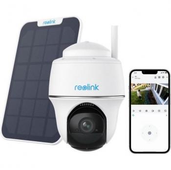 Caméra Reolink 4MP 360° Vision Nocturne, Détection Humaine, Batterie +Panneau Solaire