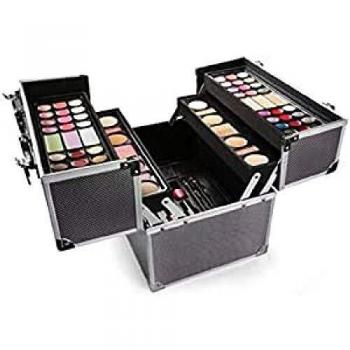 Paleta de Maquillaje con Marcas IDC COLOR (Plata), 1 unidad
