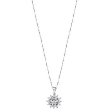 Collar para Mujer chatones de circonitas Charming Lady lotus LP3451-1/1