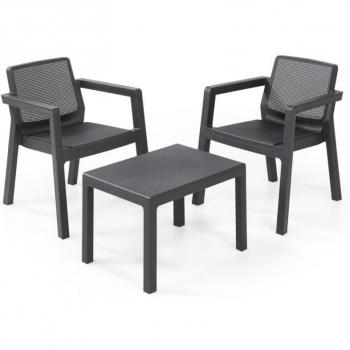 Mobili Balcone Emily in Graphite