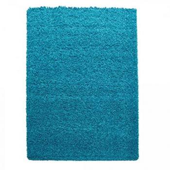 Tapis Turquoise Poils Longs Ø200cm