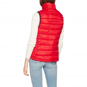 Chaleco Deportivo Superdry G50007DP para Mujer, Rojo, Talla L