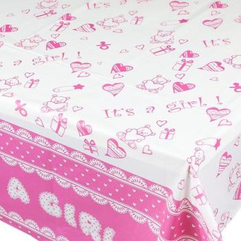 D & Z Einweg Tischabdeckung Bär PE für Hochzeiten