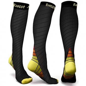 Rwest X Calze da Corsa con Compressione Graduata