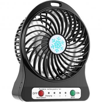 Mini Air Cooler Fan with USB Rechargeable Function