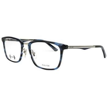Police Men's Blue Eyeglass Frame VPL684 Ø 52 mm