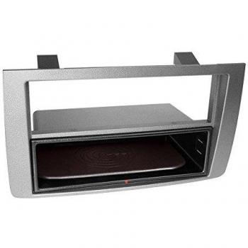Inbay – 1-DIN biseau de Radio avec Plateau Lancia Musa, Anthracite