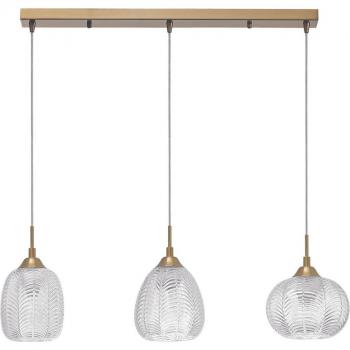 Lampada a sospensione in vetro satinato Nova Luce