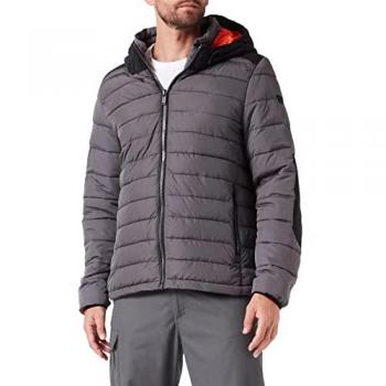 CMP Herren Daunenjacke mit Kapuze Grau 50