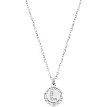 Collar “Alfabeto de Circonita” con detalle en rodio – Luxenter