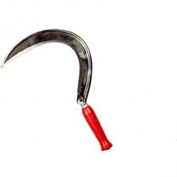 Hoz Forjada con Mango de Madera – 44 cm, 440 mm de hoja