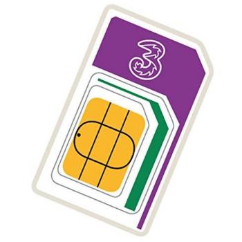 Three Unlimited 3G/4G Pay As You Go SIM Card