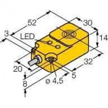 Turck Sensor PNP 10mm IP67
