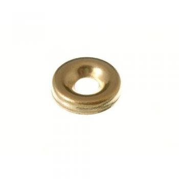 Pack of 1000 No. 6 Brass Plated Screw Cup Surface Finishing Washers