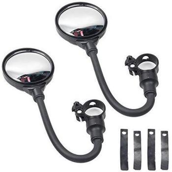 LongChao Wide-Angle Convex Mirror Pair for Bikes