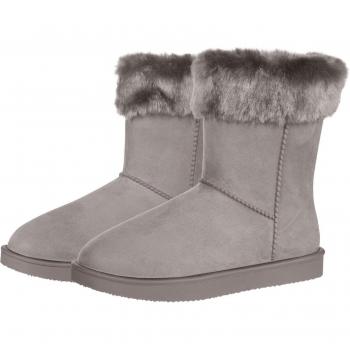 HKM Taupe Winterstiefel Davos mit Fell