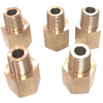 Conector Sensor 1/8 NPT 27 hembra a BSPT 28 macho + emisor reductor 2