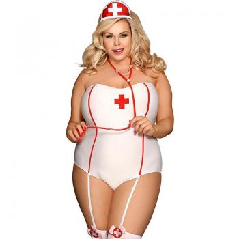 Traje de Enfermera Sexy Teddy L/XL