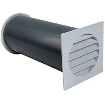 Passage acoustique de mur 50 cm2 blanc