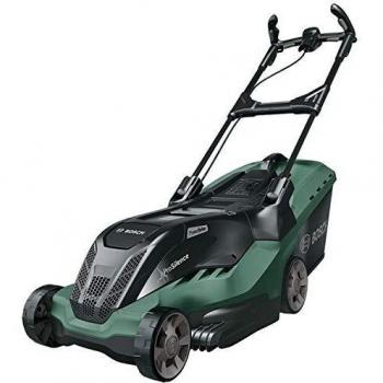 Tondeuse électrique Bosch Advanced Rotak 750 avec un moteur de 1700 watts pour tondre jusqu'à 750 mètres carrés