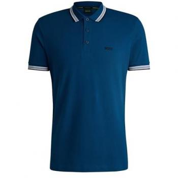 Polo Short Sleeve Boss Paddy 1021663 Open Blue M