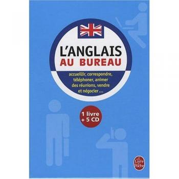 Coffret l'anglais au bureau livre + 5 CD