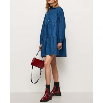 Elyse Vestido Babydoll de Denim de Pepe Jeans