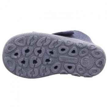 Haushalts-SuperFit Schuh Happy Blau/Orange – Mittel