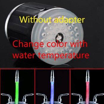 Temperature-Sensitive LED Faucet Light