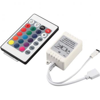 Télécommande pour Lumière LED RGB 16 Couleurs DC 12V à Prix Réduit