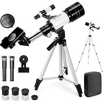 Telescopio 150X HD Serie 300/70 Ranipobo Tripod Kit