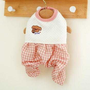 Costume mignon pour animal de compagnie, veste à quatre pattes pour petit chien