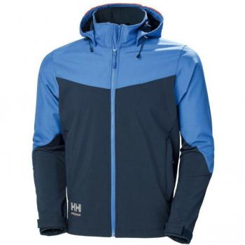 Helly Hansen Workwear Oxford Softshell, navy/stone, M
