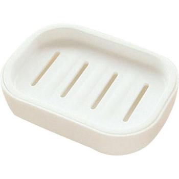 Plastic Badkamer Zeepbakje met Dubbele Aftapping