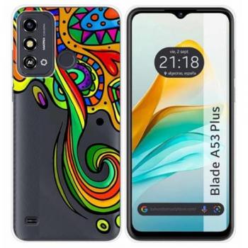 Funda de Silicona Colorida ZTE Blade A53 Plus