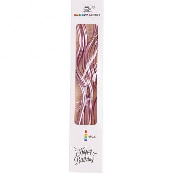 Long Curving Cake Candles