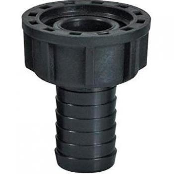Raccord cannelé noir 1/25mm