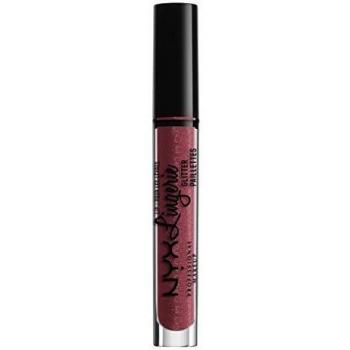 NYX Professional Makeup Glitzer‑Gloss „Lingerie“ – 3,4 ml, pflegend, Nude-Ton