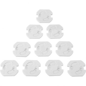 10Pcs EU Socket Safety Plugs