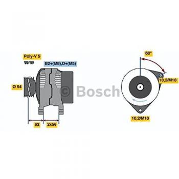 BOSCH 0 986 047 330 Auto-Lichtmaschine