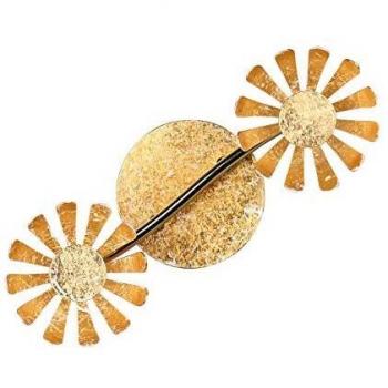 Eco-Light Bloom LED Wall Light, Two-Bulb Gold Version