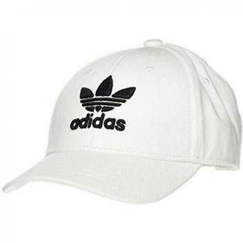 Adidas Gorra Trefoil Baseball Aut, Unisex Adulto, Blanco (White/Black), OSFY